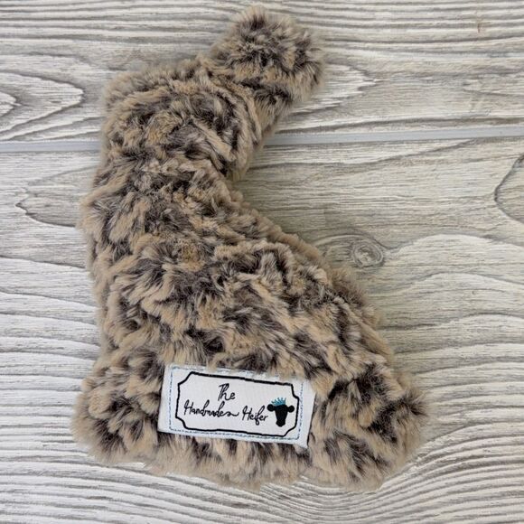 The Handmade Heifer MINKY BUNNY Rabbit Plush 7" Tan Soft Stuffed Animal w/ Tag - Picture 4 of 8